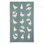 Darcy Duck Cotton Hand Towel | Soft & Absorbent Bathroom Towel - Image 4