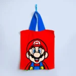 Nintendo Double Poncho Towel | Kids Super Mario & Luigi Cotton Bath Poncho