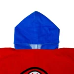 Nintendo Double Poncho Towel | Kids Super Mario & Luigi Cotton Bath Poncho - Image 7