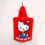 Hello Kitty Kids Hooded Poncho Towel | Cotton Bath & Beach Wearable Towel - Image 3