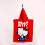 Hello Kitty Kids Hooded Poncho Towel | Cotton Bath & Beach Wearable Towel - Image 2