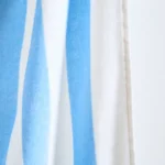 Striped Cotton Beach Towel | 100% Soft & Absorbent Summer Pool Towel - Image 2