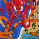 Hot Wheels Creature Cotton Towel | Kids Beach & Pool Towel - Image 5