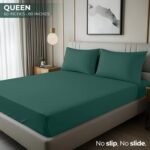 Utopia Bedding Queen Fitted Sheet - Bottom Sheet - Deep Pocket - Soft Microfiber - Shrinkage and Fade Resistant - Easy Care -1 Fitted Sheet Only (Emerald) - Image 4