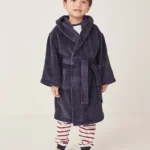 Kids Snuggle Robe | Ultra Soft Hooded Fleece Bathrobe 1–12 Years