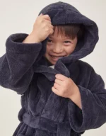 Kids Snuggle Robe | Ultra Soft Hooded Fleece Bathrobe 1–12 Years - Image 2