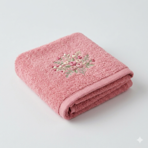Compact Floral Hand Towel