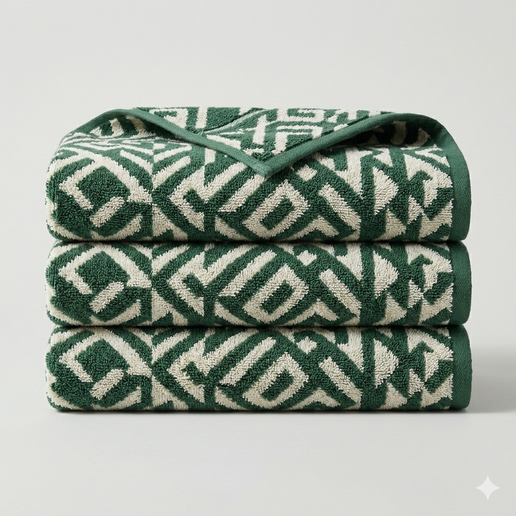 Yarn Dyed Bath Towel – 600 GSM Luxury Comfort