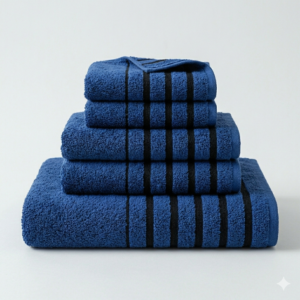Cotton Stripe Bath Towel
