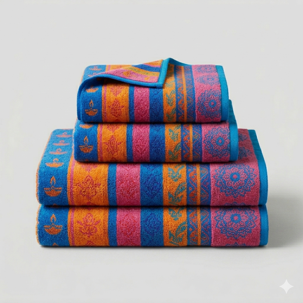 VibeStripe Everyday Towel