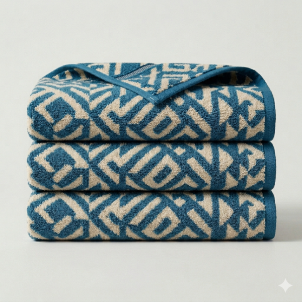 450 GSM Cotton Towel Set - 3 Piece