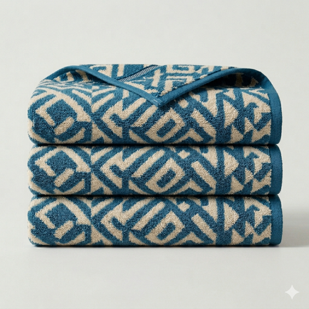 450 GSM Cotton Towel Set – 3 Piece