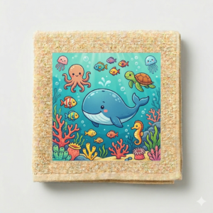 Animated Kids Printed Towel (Design 6)