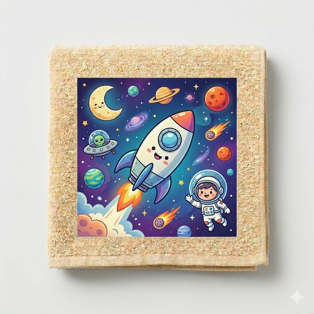 Animated Kids Printed Towel (Design 5)