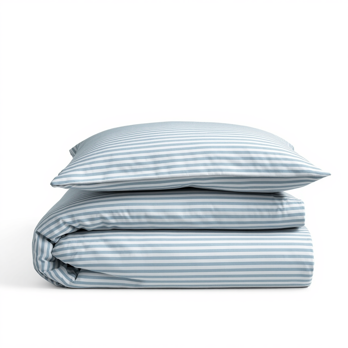 Luxury 300 Thread Count Cotton Percale Duvet Cover1 Luxury 300 Thread Count Cotton Percale Duvet Cover | Celeste Collection - Image 1
