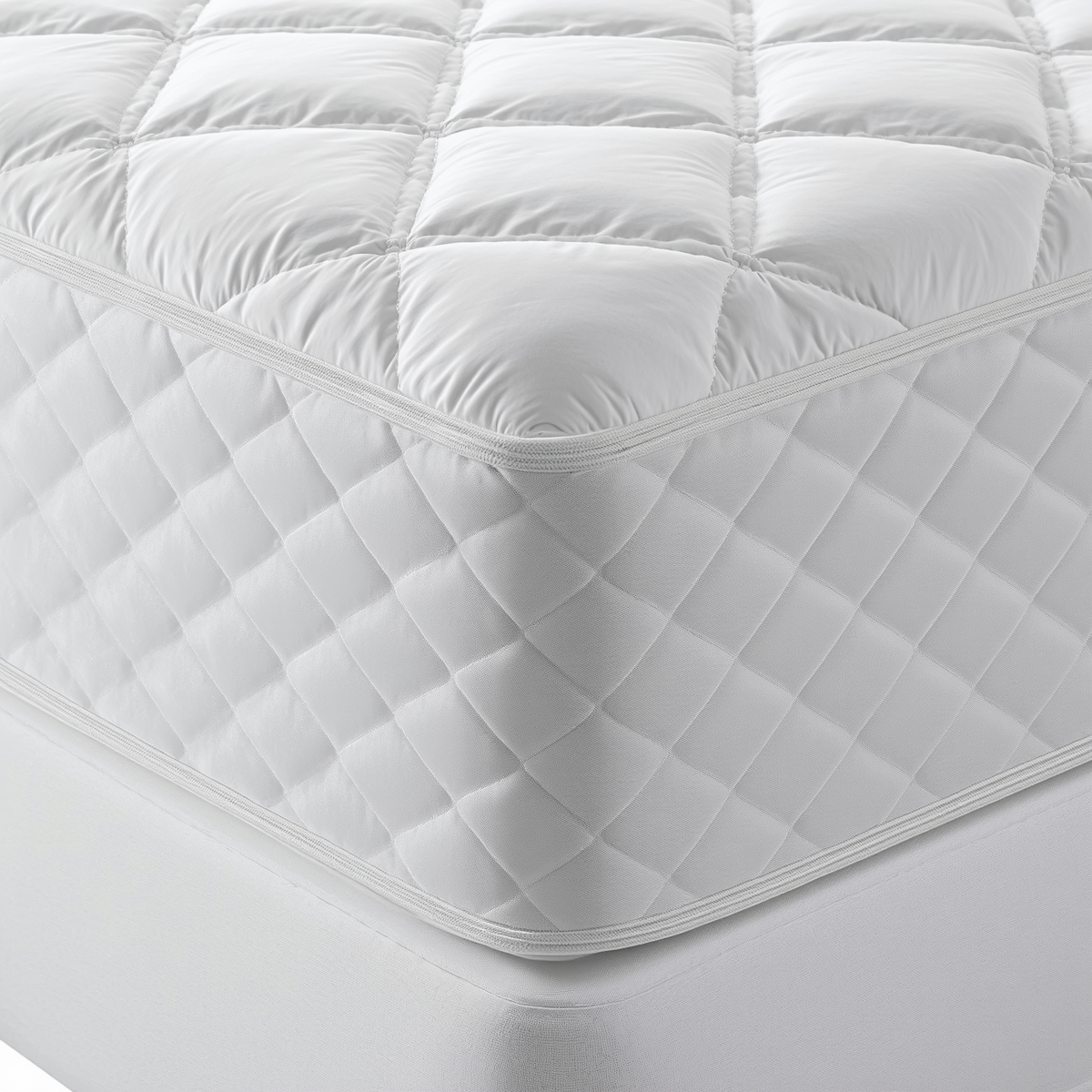 Luxury Quilted Mattress Protector1 Luxury Quilted Mattress Protector | Deep Pocket Mattress Pad Cover - Image 1
