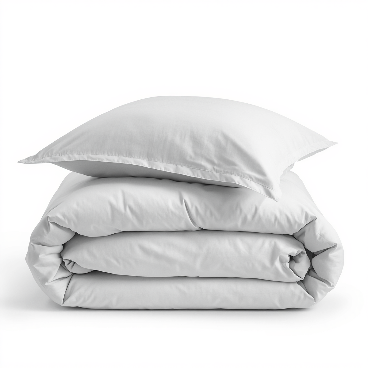 Oakwood 300 Thread Count Cotton Percale Duvet Cover1 Oakwood 300 Thread Count Cotton Percale Duvet Cover | Luxury White Bedding - Image 1