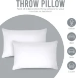 Premium Throw Pillow Insert | Soft Decorative Cushion Filler - Image 2