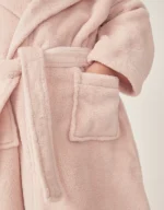 Pink Kids Snuggle Robe | Ultra Soft Hooded Bathrobe 1–12 Years - Image 2
