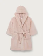 Pink Kids Snuggle Robe | Ultra Soft Hooded Bathrobe 1–12 Years - Image 3