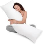 Deluxe Ultra Soft Body Pillow | Full Length Cotton Support Pillow - Image 2